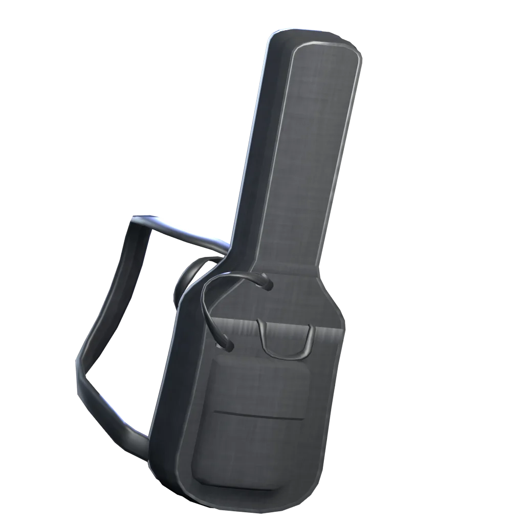 Guitar bag render